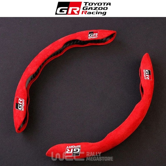 COUVRE VOLANT ROUGE TOYOTA GR SPORT